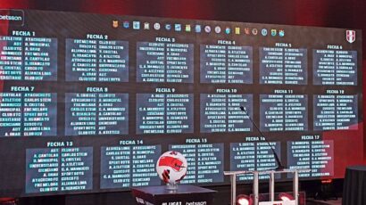 LISTO EL FIXTURE DE LA LIGA 1 2022