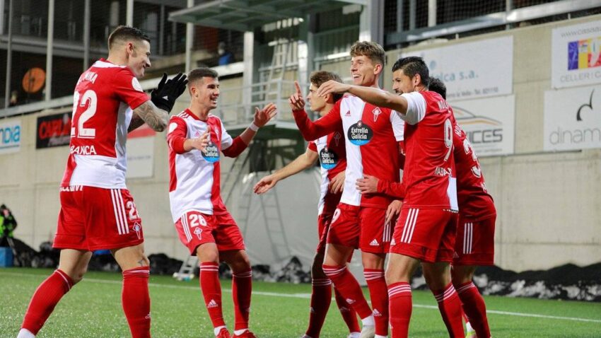 CELTA DE VIGO VENCE AL ANDORRA EN LA COPA DEL REY