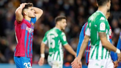 BETIS SORPRENDIÓ AL BARCELONA DE XAVI