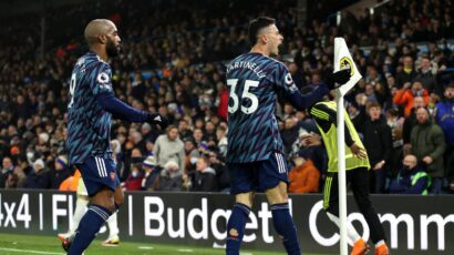 GOLEADA DEL ARSENAL AL LEEDS UNITED