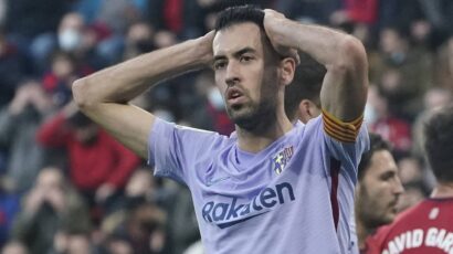 BARCELONA SOLO EMPATÓ CON OSASUNA 2-2