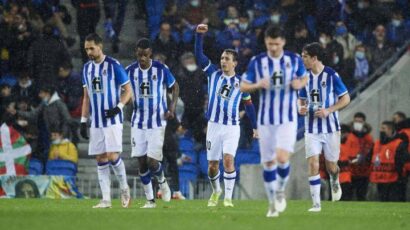 GRAN GOLEADA DE LA REAL SOCIEDAD AL PSV