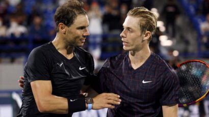 SHAPOVALOV DERROTA A NADAL