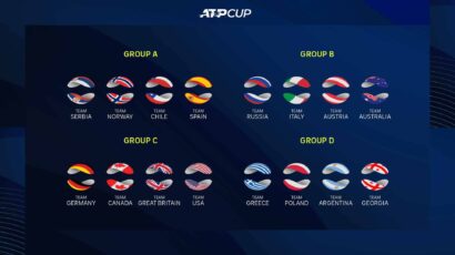 SE DEFINIERON LOS GRUPOS DE LA ATP CUP 2022