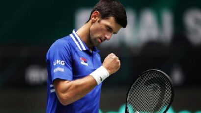 DJOKOVIC IGUALA LA SERIE ENTRE SERBIA Y CROACIA