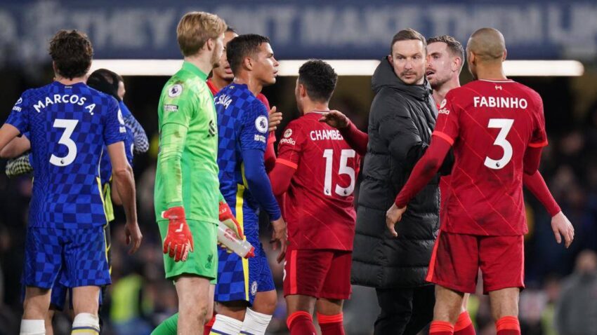 CHELSEA Y LIVERPOOL IGUALAN EN PARTIDAZO