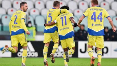 JUVENTUS GOLEÓ A LA SAMPDORIA EN LA COPA