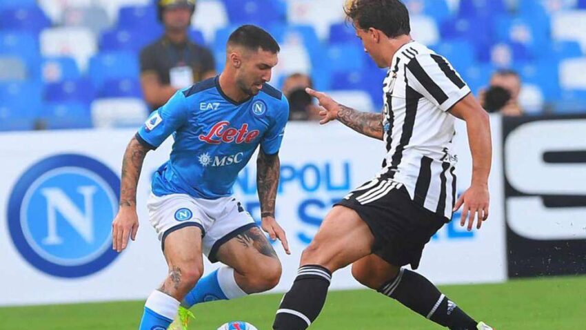 JUVENTUS RECIBE MAÑANA AL NAPOLI