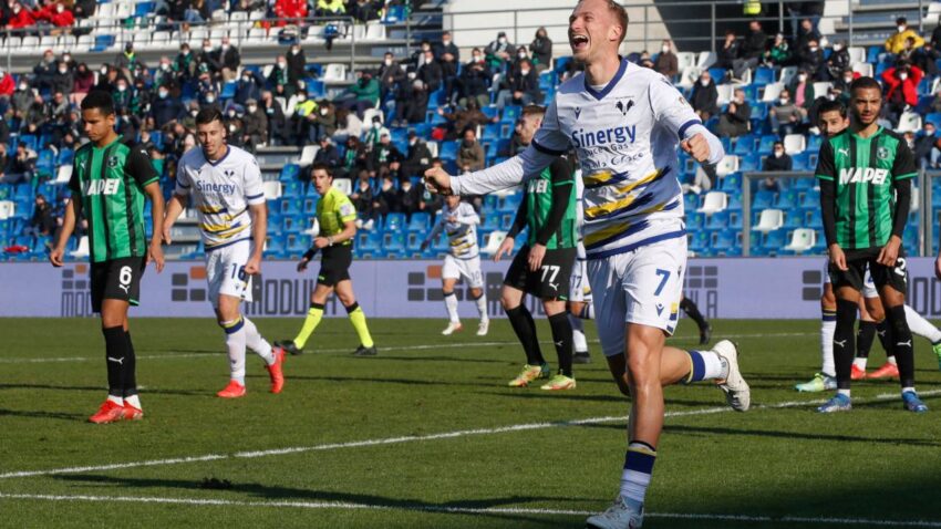 HELLAS DERROTÓ AL SASSUOLO POR LA SERIE A