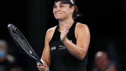 ASHLEIGH BARTY ELIMINA A GAUFF