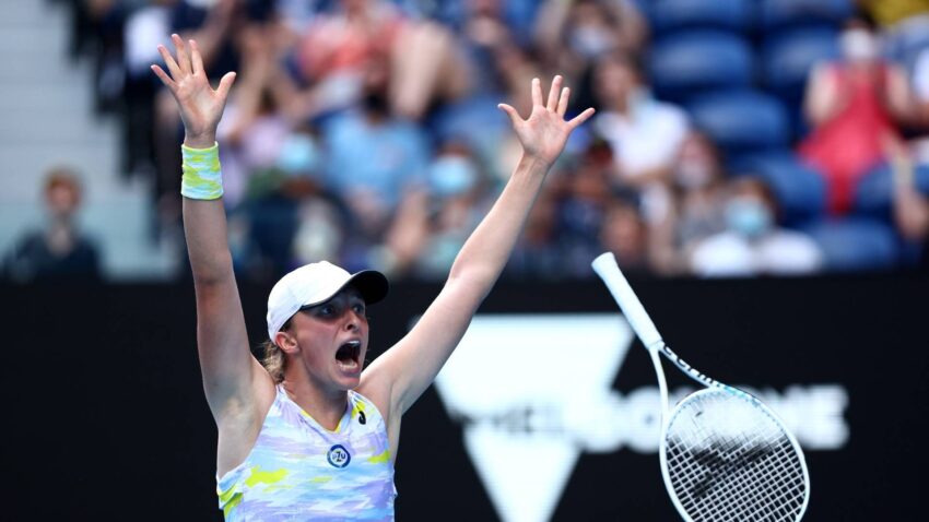 SWIATEK A SEMIFINALES DEL AUSTRALIAN OPEN