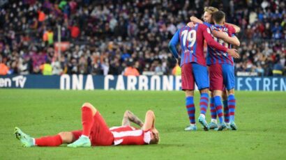 BARCELONA SUPERÓ BIEN AL ATLÉTICO MADRID