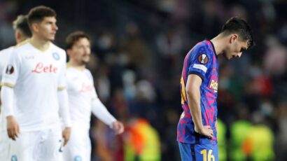 BARCELONA Y NAPOLI NO SALIERON DEL EMPATE