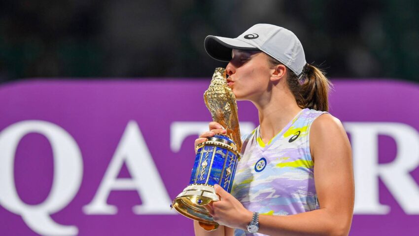 SWIATEK FUE UNA MÁQUINA EN LA FINAL DE DOHA