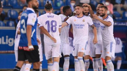 EL MADRID BUSCA EL TRIUNFO ANTE EL ALAVES