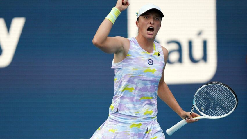 SWIATEK A SEMIFINALES DEL MIAMI OPEN