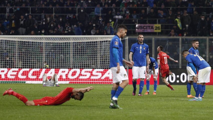 ITALIA SE QUEDA SIN MUNDIAL POR SEGUNDA VEZ CONSECUTIVA