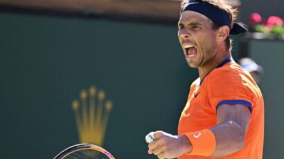 RAFAEL NADAL A LA FINAL DE INDIAN WELLS
