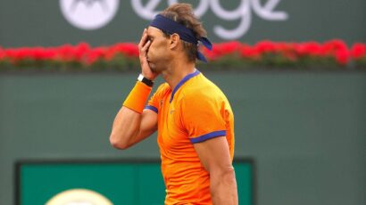 RAFAEL NADAL SUFRE LESIÓN A LAS COSTILLAS