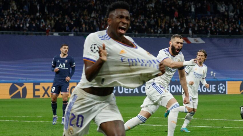 REMONTADA HISTÓRICA DEL MADRID ANTE EL TRIDENTE DEL PSG