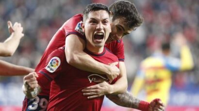 OSASUNA PASÓ POR ENCIMA AL LEVANTE