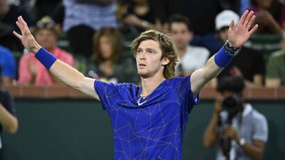 RUBLEV SIGUE AVANZANDO EN INDIAN WELLS