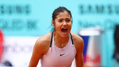 RADUCANU DEBUTA CON TRIUNFO EN EL WTA DE MADRID