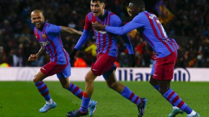 BARCELONA DERROTÓ A SEVILLA Y SE PONE SEGUNDO