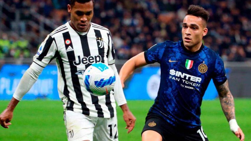 JUVENTUS E INTER SE ENFRENTAN POR LOS TRES PUNTOS
