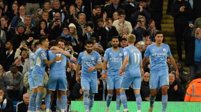 MANCHESTER CITY GOLEÓ AL BRIGHTON Y RECUPERA LA PUNTA