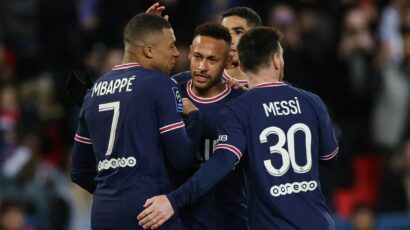 PSG VOLVIÓ A TENER PAZ CON SU TRIDENTE OFENSIVO