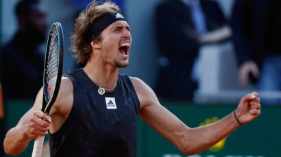 ZVEREV VENCE A ALCARAZ EN UN PARTIDAZO