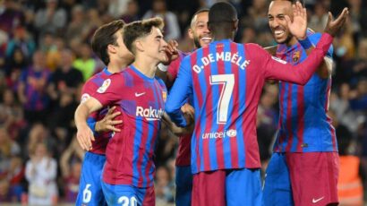 BARCELONA VENCIÓ A CELTA Y CASI SE ASEGURA SUBCAMPEÓN