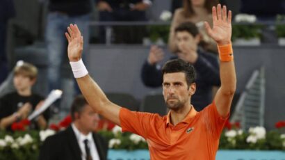 DJOKOVIC SUPERA A MONFILS EN MADRID
