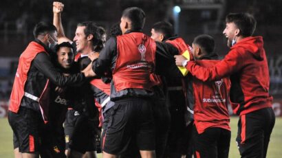 TRIUNFAZO DE MELGAR EN MONTEVIDEO ANTE RIVER PLATE