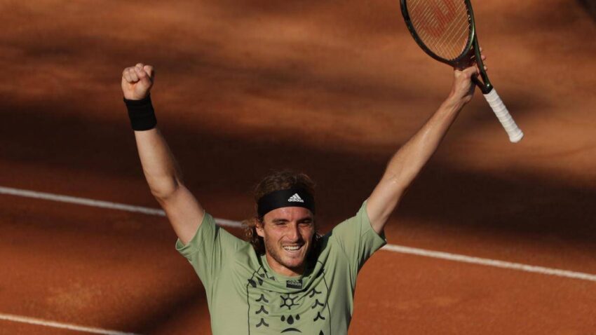 TSITSIPAS ESCAPA DE DIMITROV EN ROMA