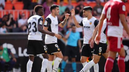 VALENCIA SE QUEDÓ CON EL TRIUNFO ANTE EL CELTA