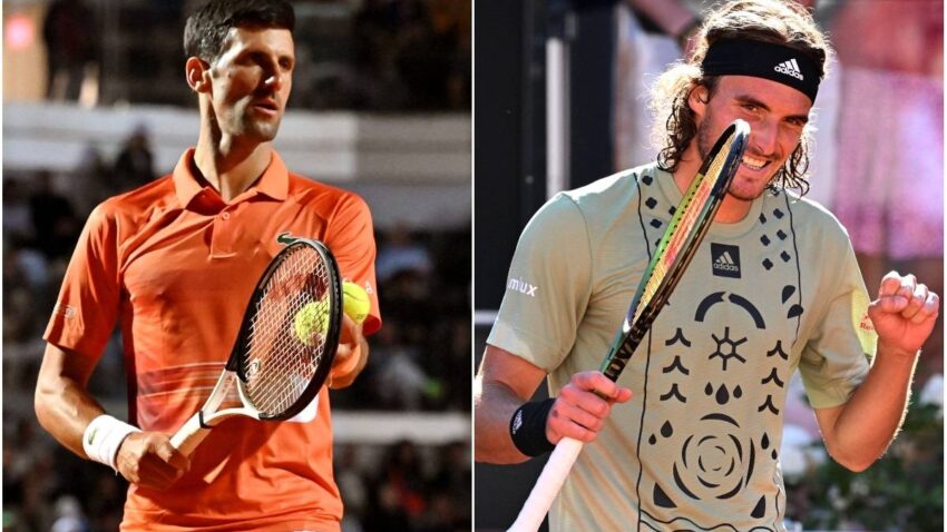 DJOKOVIC Y TSITSIPAS A LA FINAL EN ROMA