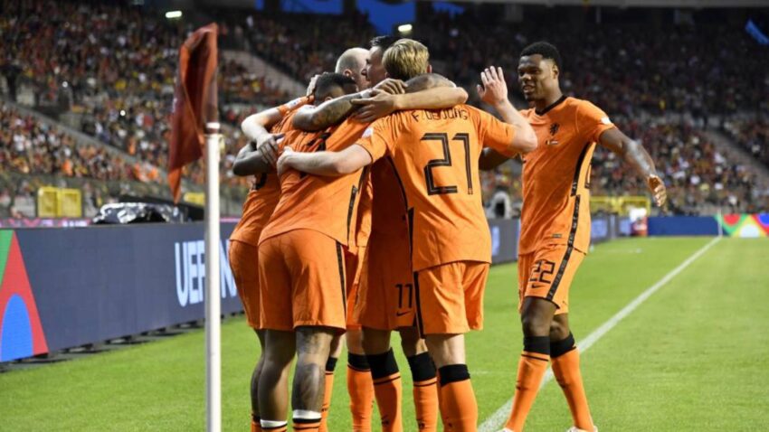 BÉLGICA NO DA LA TALLA Y ES GOLEADO POR PAÍSES BAJOS