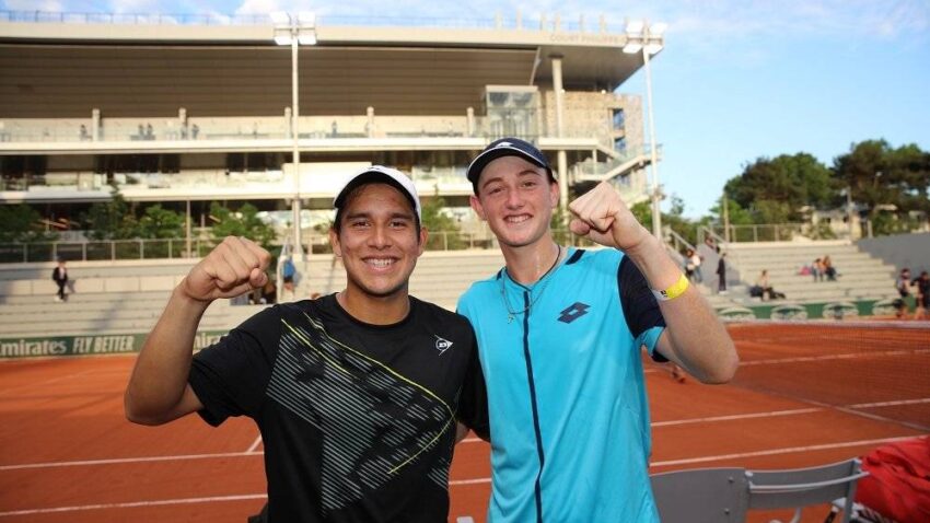 BUENO Y BUSE A LA FINAL JUNIOR DE ROLAND GARROS
