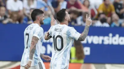MESSI ANIQUILA A ESTONIA CON 5 GOLES