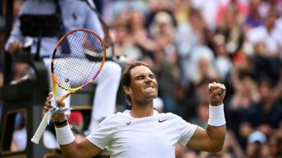 NADAL TUVO TRABAJO PARA GANAR EN WIMBLEDON