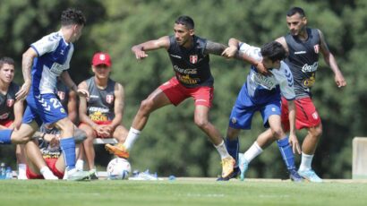 SELECCIÓN PERUANA PERDIÓ CONTRA EL SABADELL