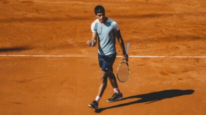 ALCARAZ TRABAJA EN SU DEBUT EN HAMBURGO