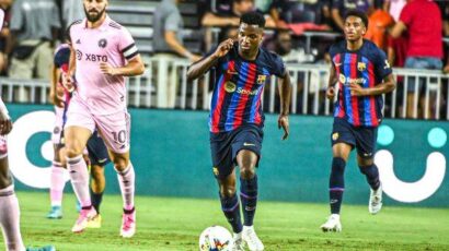 GRAN GOLEADA DEL BARCELONA ANTE EL INTER DE MIAMI