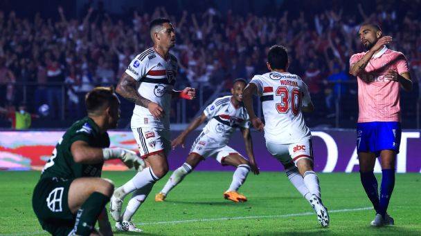SAO PAULO GOLEÓ Y SIGUE EN LA COPA SUDAMERICANA