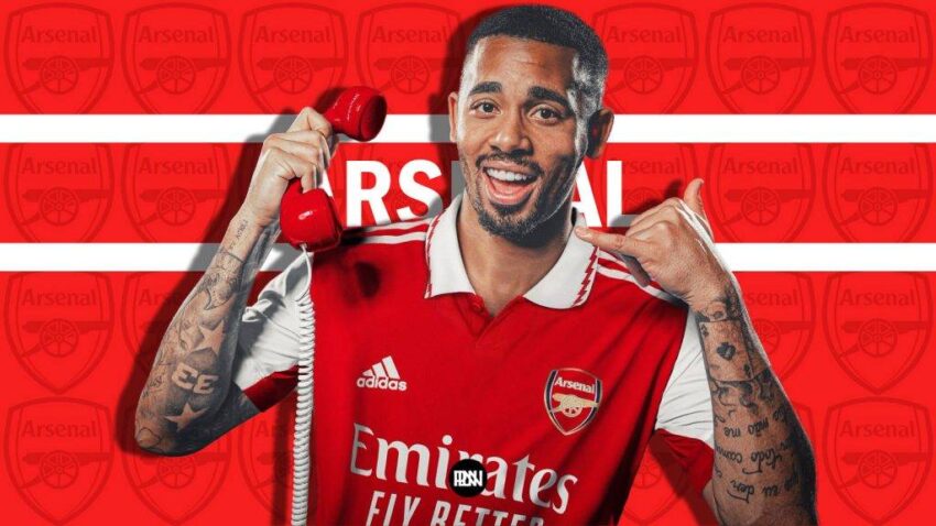 GABRIEL JESÚS YA ES NUEVO JUGADOR DEL ARSENAL