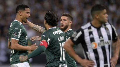 EMPATE ENTRE MINEIRO Y PALMEIRAS POR LIBERTADORES