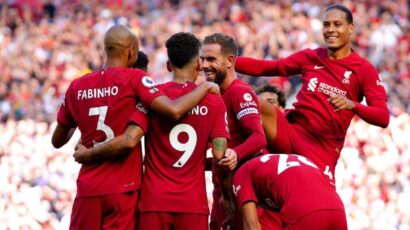 LIVERPOOL GANA POR PRIMERA VEZ APLASTANDO A BOURNEMOUTH