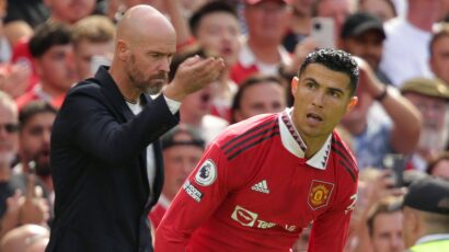 TEN HAG EMPIEZA CON DERROTA LA TEMPORADA CON EL UNITED